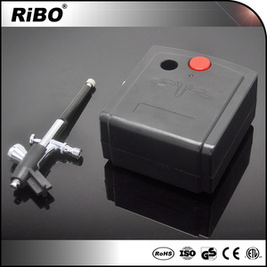 RIBOแอร์บรัชครบชุด,ชุดตกแต่งเค้กพร้อมแอร์บรัชและคอมเพรสเซอร์แบบพกพา - Product Image 2