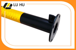 パークロードサイド750mm反射型デリニエーターポストアイアン素材警告ポスト - Product Image 4