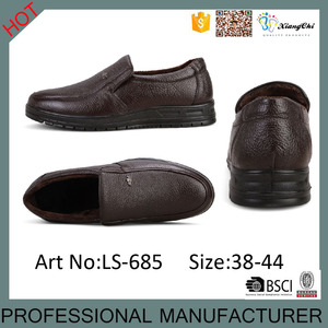 Moda Cozy Maduro Zapatos Sin Cordones de Cuero de <span class=keywords><strong>Vaca</strong></span> para los hombres - Product Image 6