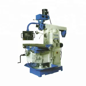 X6336WA bench Taiwan high speed milling head Large Torque universal Radial Vertical and Horizontal Turret Milling Machine