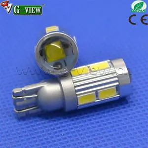 Bạc cơ sở tự động dẫn ánh sáng T10 8smd 5630 với 5 wát crees XBD tự động led nội thất reading ánh sáng đèn bulb