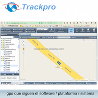 TrackPro TS20 متعقب السيارات البرمجيات TK103 gps نظام تتبع