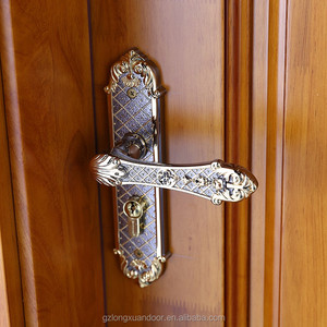 Custom <strong>Design</strong> Solid Wood Transitional Villa Living Room <strong>Pooja</strong> Room <strong>Doors</strong> Waterproof Interior Wooden <strong>Door</strong> - Product Image 5