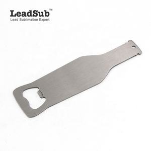 Abrebotellas de cerveza con impresión colorida, logo personalizado, abridor de botellas liso de acero inoxidable, venta al por mayor - Product Image 2