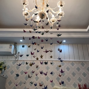 <span class=keywords><strong>Uccelli</strong></span> <span class=keywords><strong>di</strong></span> <span class=keywords><strong>Carta</strong></span> Origami Multicolore Fatti a Mano con Cordoncino per Decorazioni Matrimoniali - Stile Amore, Dimensioni Personalizzabili, 10 Pezzi <span class=keywords><strong>di</strong></span> Artigianato in <span class=keywords><strong>Carta</strong></span> - Product Image 2