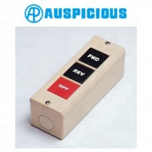 สวิตช์ปุ่มกดไฟฟ้า AP 5A 250V แบบ FWD-REV-OFF (PB3) TW - Product Image 1