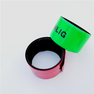 Khả Năng Hiển Thị Cao Cảnh Báo Phản Quang PVC Arm Snap <span class=keywords><strong>Slap</strong></span> Band Cho Trẻ Em - Product Image 2