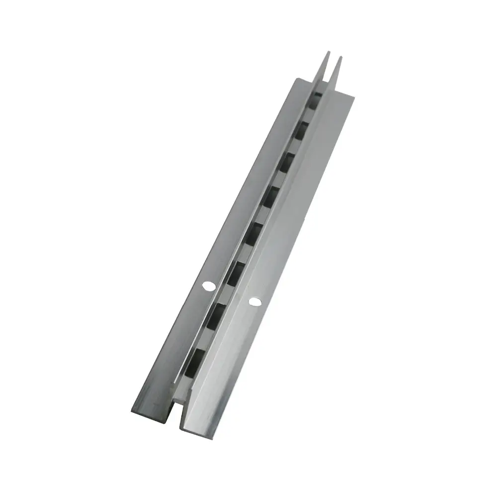 wall mounting aluminum metal upright/slotted channel for display