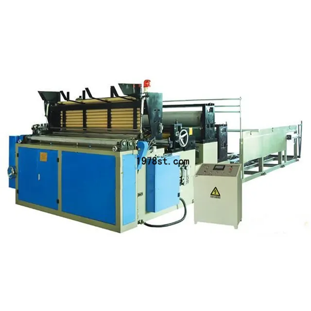Small Coil Paper Perforating Slitting Machine , Paper Processing Machinery , Paper Product Making Machinery
