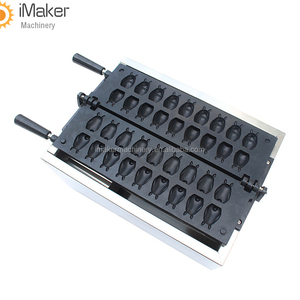 Comercial oso pescado waffle Maker mini <span class=keywords><strong>totora</strong></span> waffle Maker - Product Image 4