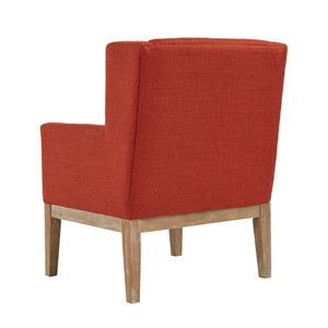 Nuevo barato decorativo sillas el sillón de tela roja de gran tamaño sentado silla - Product Image 4