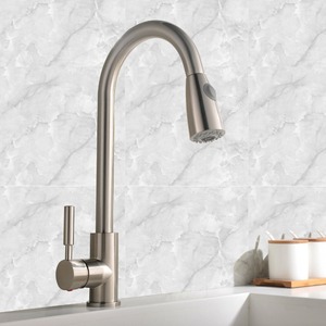 SS304 pull out grifo de la cocina ee.uu. estándar - Product Image 1