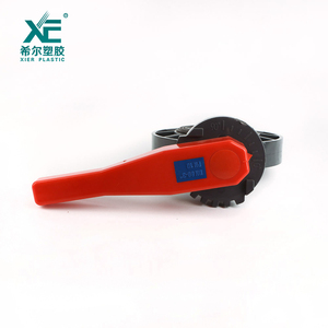 Thiết Kế Mới Chất Lượng Cao Pvc Cơ Thể Tay Cầm Màu Đỏ Van Bướm - Product Image 2