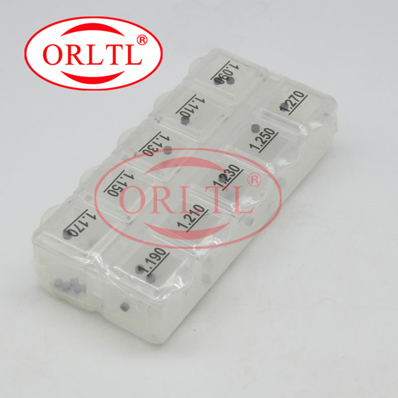 ORLTL B16 común carril inyector ajuste arandelas cuñas Junta Kits de reparación de tamaño 1,08mm-1,17mm 50 unids/caja