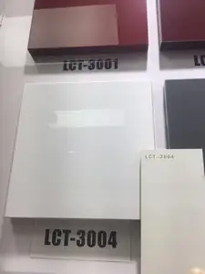 Panneau de porte d'armoire en mélamine brillante blanche avec laque UV - Product Image 4
