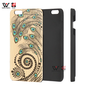 Precio barato híbrido PC marco personalizado de madera caja del teléfono móvil para el <span class=keywords><strong>iPhone</strong></span> 7 - Product Image 1