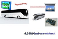 Placa PCB de Marca JLD Personalizada / Diseño de Placa Base Android Amlogic para Monitor LCD de Autobús de 7''/10.1'' con Pantalla Táctil, 2GB de RAM DDR3, 8GB
