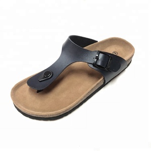 Commercio all'ingrosso di Nizza Qualità e Buon Prezzo di Uomini e Donne di Base ma Classico di Estate Flip-Flop <span class=keywords><strong>Sandali</strong></span> Infradito <span class=keywords><strong>con</strong></span> Tappo In <span class=keywords><strong>Sughero</strong></span> Del Piede-letto - Product Image 3
