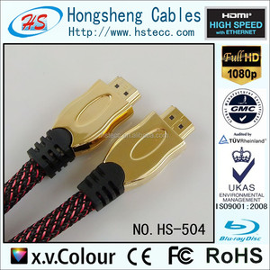 2017 Convention Or Plaqué Prend En Charge Ethernet 3D 1.4 2.0 4 K HDMI Câble - Product Image 5