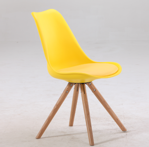 Chaise De Salle à Manger en plastique massif, pied en bois, moderne, vente en gros, <span class=keywords><strong>bon</strong></span> <span class=keywords><strong>marché</strong></span> - Product Image 6