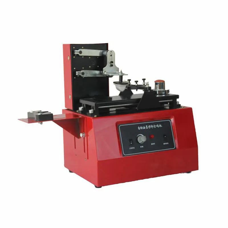 Electric Semi Automatic Disc Code Pad Printing Machine For Batch Code, HS Code