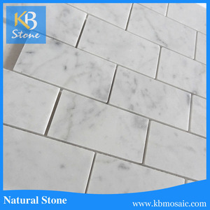 Mármol de Carrara 3 * 6 metro azulejos mates de buen agüero Venato - Product Image 1