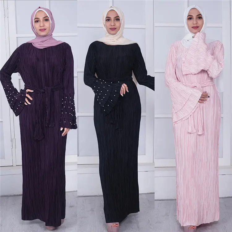 आगमन तुर्की कपड़े इस्लामी कपड़े Bouffant स्लिम दिल्ली में नवीनतम आधुनिक के लिए मुस्लिम पेंसिल पोशाक सेक्सी पार्टी महिलाओं के कपड़े