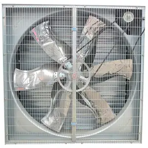 50000 cfm ventilateur et tampon de refroidissement à effet de serre systèmes 36 pouces ventilateur d'extraction