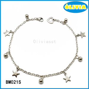 Venta caliente de moda de las mujeres accesorios de la joyería ajustable simple pulsera de oro - Product Image 4