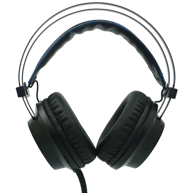 On Ear Earphone Stereo Sound Noise Cancelling PU Razer USB Headset 7.1 LED Surround Sound Wired DJ Mic Gaming Headset Headphone
