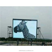 Fournisseur P8 HD et affichage extérieur pliable ultra-lumineux de rideau en LED