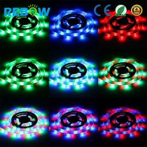 Neue Wasserdichte WS2811 2812B magie digitale traum farbe led dmx pixel streifen rgb adressierbare rgb led streifen für Weihnachten dekoration