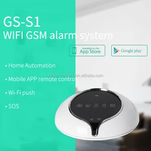Inicio de control integrado WIFI sistema de alarma inalámbrico, control fácil y perfecto para el hogar inteligente vida