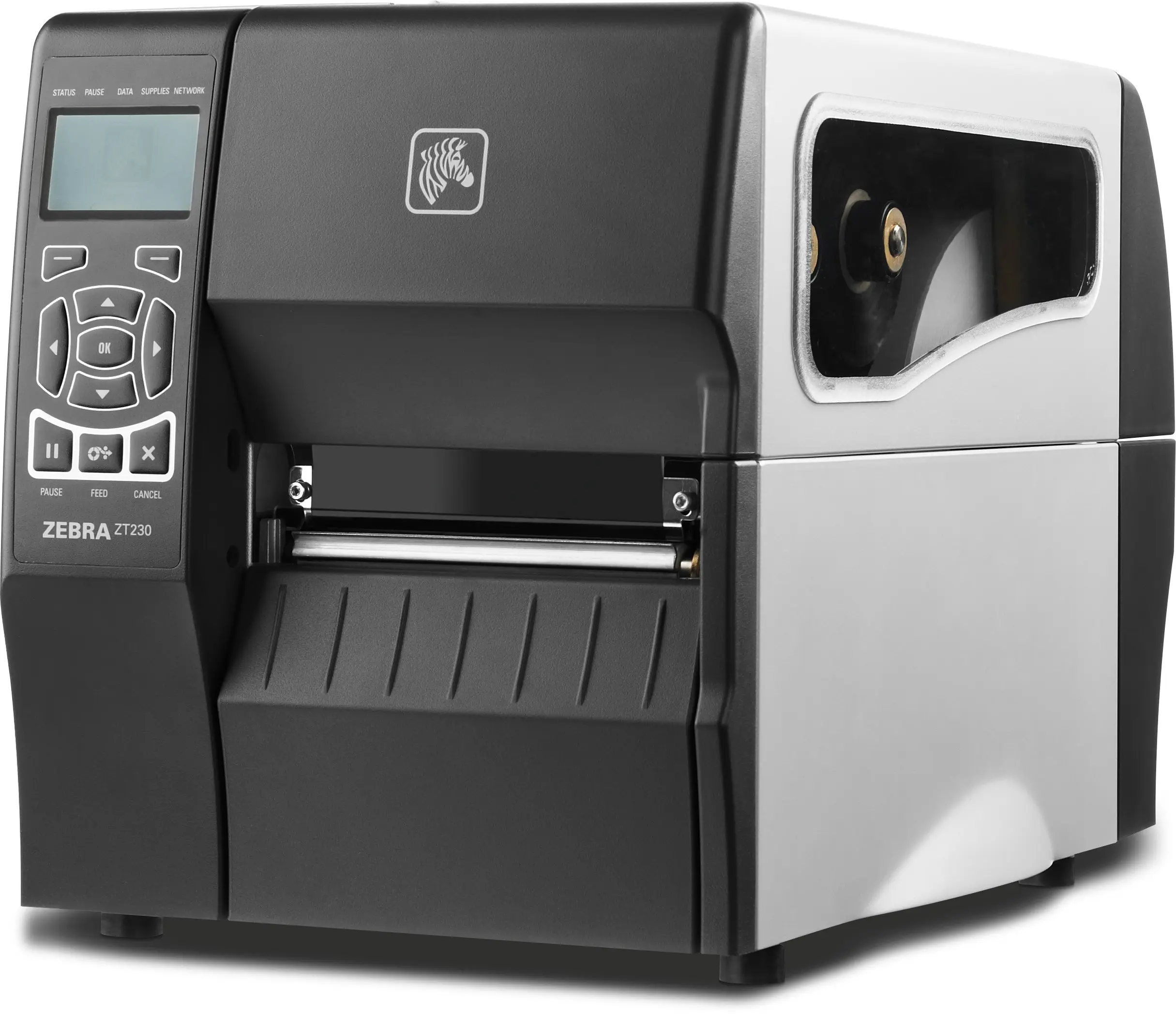 Original Brand New ZEBRA ZT230 Desktop Thermal TransferとDirect Thermal Modes Barcode Printer 203dpi Barcode Printer