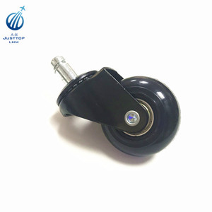 <span class=keywords><strong>Swivel</strong></span> <span class=keywords><strong>Caster</strong></span> Wheels PU 360 Degree Threaded Stem <span class=keywords><strong>Caster</strong></span> <span class=keywords><strong>Wheel</strong></span> - Product Image 3