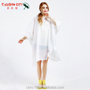 Impermeables <span class=keywords><strong>Tipo</strong></span> <span class=keywords><strong>Poncho</strong></span> <span class=keywords><strong>de</strong></span> <span class=keywords><strong>Lluvia</strong></span> <span class=keywords><strong>de</strong></span> Material Plástico PEVA/EVA/PE - Product Image 3