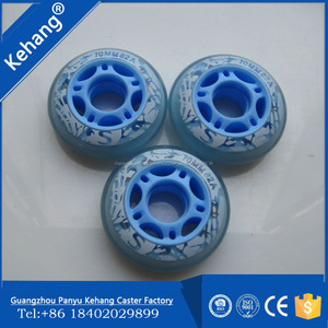 70mm PU/PP Durable y preciosa línea patinando rueda - Product Image 2