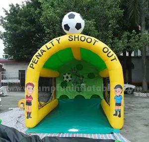 Interactieve Inflatables Games Inflatables Penalty Shoot Out 2021 Goedkope & Hot Verhuur Opblaasbare Voetbal Shoot Out Op Verkoop