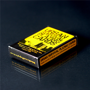 Juego de naipes de póker con logotipo personalizado de supervivencia urbana con ESTUCHE DE PVC brillante para material de papel de entretenimiento, promoción de Canadá - Product Image 3