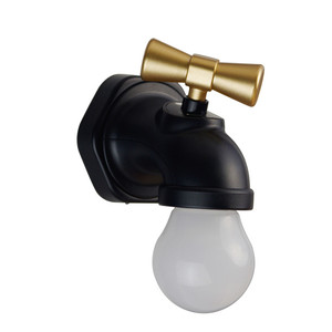 Lampe LED JAMPIM <span class=keywords><strong>pour</strong></span> robinet, avec capteur sonore, <span class=keywords><strong>pour</strong></span> toilettes, escaliers, maison, bureau ou hôtel - Product Image 2