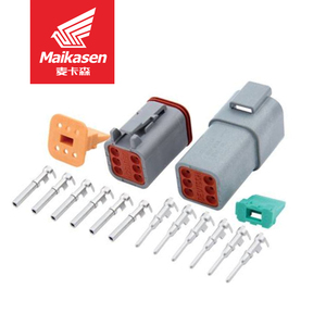 高质量Deutsch公母连接器2P/3P/4P/6P/<span class=keywords><strong>8P</strong></span>/12P DT DTM DTP系列Deutsch自动连接器适配器免费样品 - Product Image 4