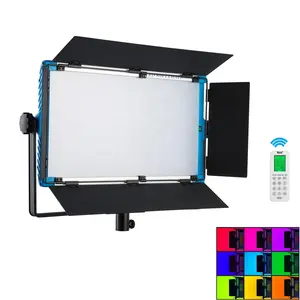 Yidoblo 180W 2800K-9999K equipo de iluminación de película de A-2200C Luz de estudio RGBW Panel de luz de vídeo para cámara de película