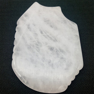 Jade Stone Gua Sha Comb Herramientas de masaje tradicionales para el cuero cabelludo Cabeza Cabello Facial Manual Cuero cabelludo Masajeadores con acupuntura - Product Image 2