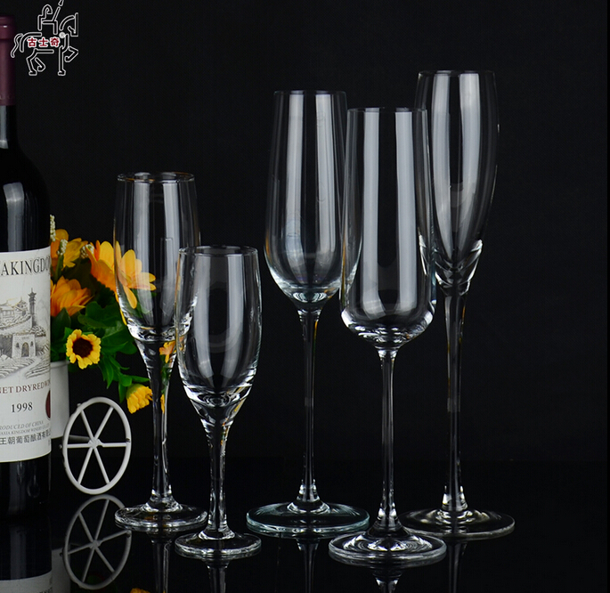 Wedding Crystal Goblet Champagne Wine Glass Flute Cup