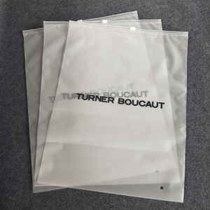 의류용 맞춤형 플라스틱 파우치 폴리백 가방, 맞춤형 로고 인쇄, 티셔츠 지퍼 지퍼백 포장 플라스틱 패키지 PE - Product Image 5