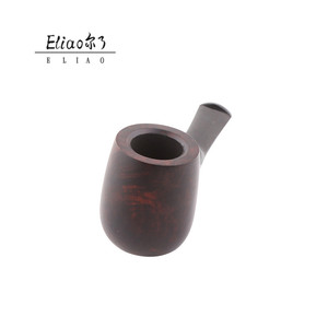 ไปป์สูบบุหรี่ทำมือ Erliao ก้านตรง ทำจากไม้บริแอร์ - Product Image 2