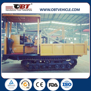 OBT caoutchouc pleine auto-dumping <span class=keywords><strong>dumper</strong></span> sur chenilles pour marais - Product Image 4