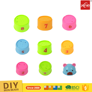 2018 tendencia productos educativo divertido juguete <span class=keywords><strong>de</strong></span> plástico bebé pila <span class=keywords><strong>de</strong></span> velocidad barato vasos <span class=keywords><strong>de</strong></span> plástico - Product Image 3