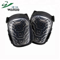 Genouillères de chantier robustes en néoprène avec coussinets en gel et coque rigide de protection pour travaux de pose de revêtements de sol - Usine OEM/ODM