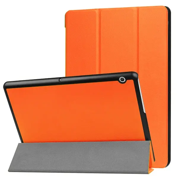 Casing untuk Huawei MediaPad T3 10 AGS-L09 L03 9.6 inci penutup Funda Tablet untuk Honor Play Pad 2 Slim Flip PU casing